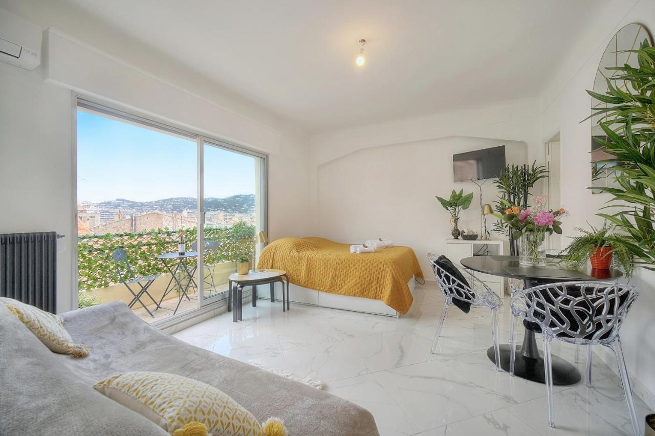 Studio Lumineux 200 M Des Plages A0B192 Cannes Esterno foto