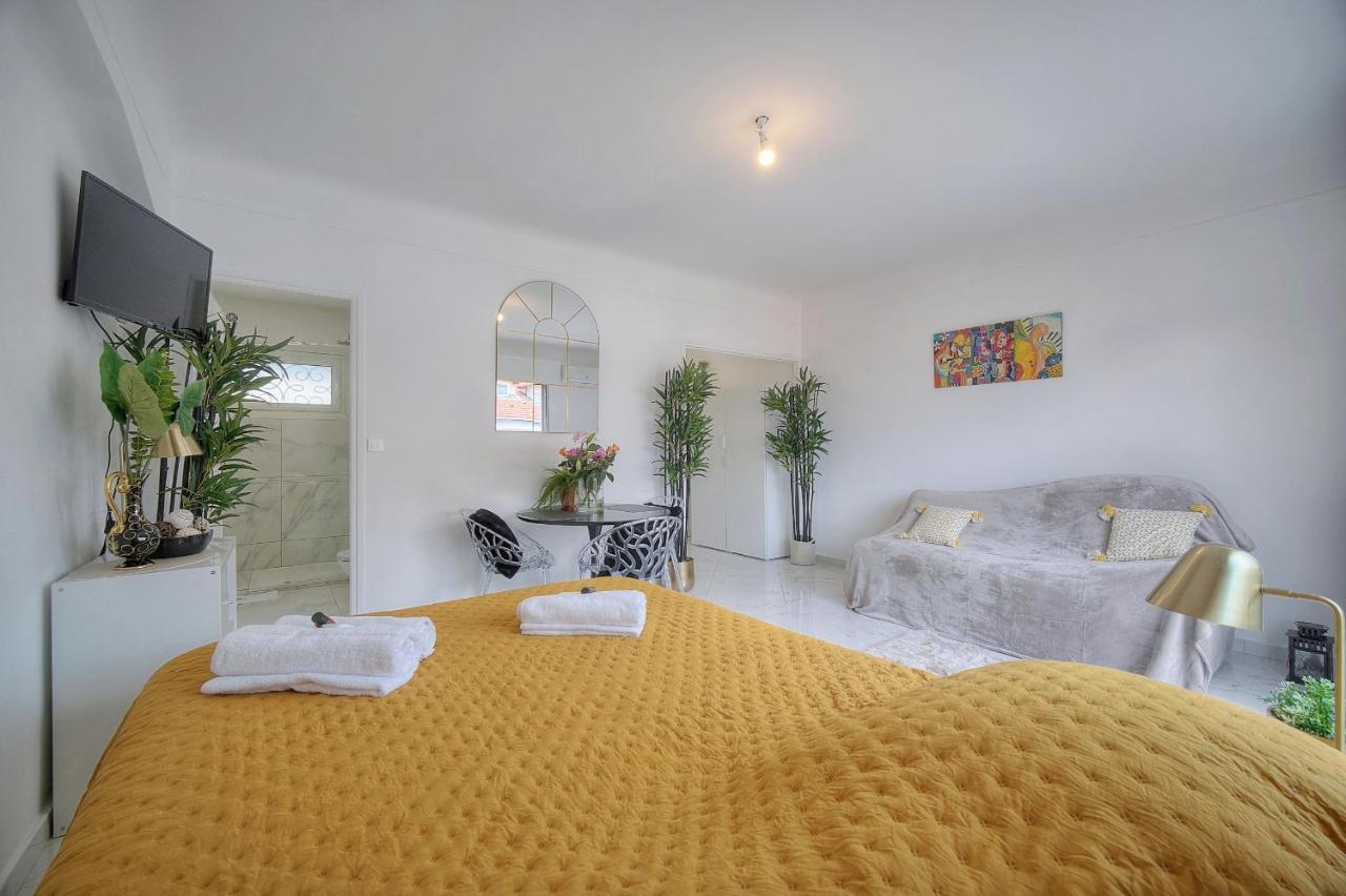 Studio Lumineux 200 M Des Plages A0B192 Cannes Esterno foto