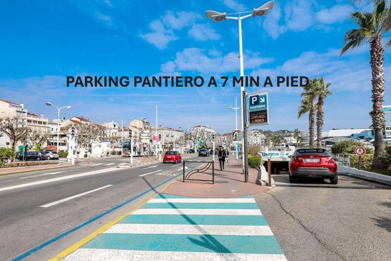 Studio Lumineux 200 M Des Plages A0B192 Cannes Esterno foto